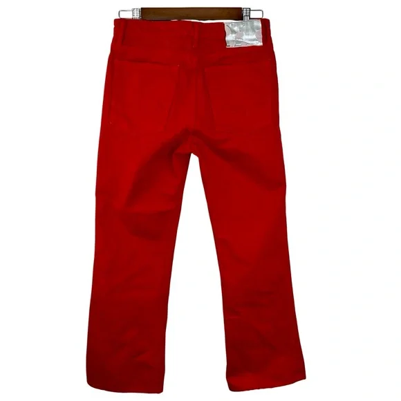 Golden Goose Red Mid-Rise Jeans - Picture 2 of 16